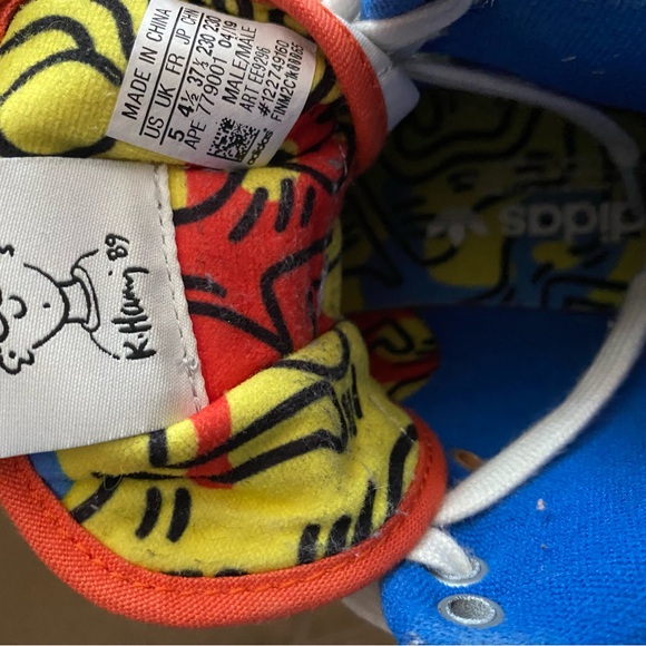 Keith Haring Adidas - Picture 6 of 6